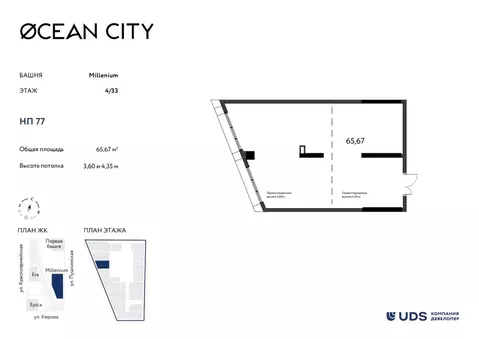 Помещение свободного назначения в Удмуртия, Ижевск Пушкинская ул. (66 ...