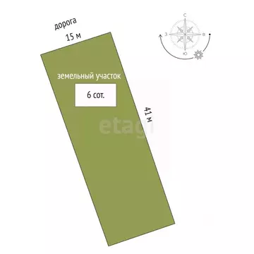 Участок в Ставропольский край, Ставрополь Виола садовое товарищество, ...