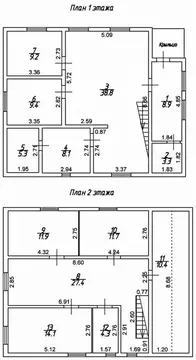 Коттедж в Ленинградская область, Всеволожский район, Куйвозовское ...