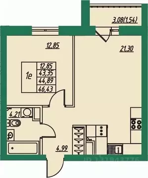 1-к кв. Владимирская область, Владимир пос. Заклязьменский, Заречье ...