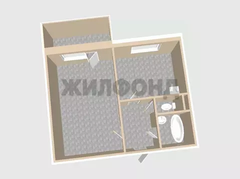 1-к кв. Белгородская область, Белгород ул. Щорса, 45а (33.5 м)