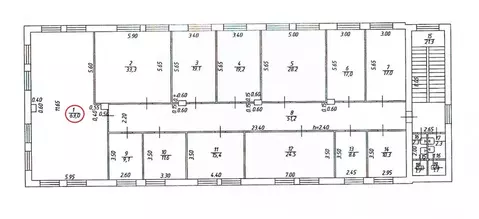 Офис в Татарстан, Казань ул. Ирек, 1 (63 м)