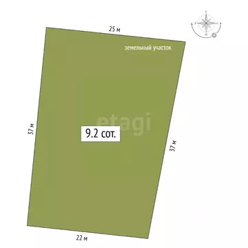 Участок в Алтай, с. Кош-Агач ул. Имени Каменова Сейткана, 1 (9.0 сот.)