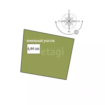 Участок в Свердловская область, Нижний Тагил ул. Черничная (6.44 сот.)