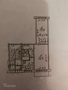 2-к кв. Иркутская область, Иркутск Топкинский мкр, 51 (43.8 м)