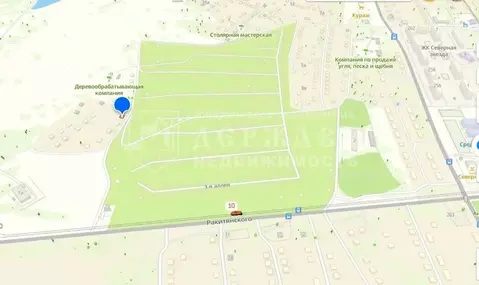 Участок в Кемеровская область, Кемерово ул. Северянка, 9 (10.0 сот.)