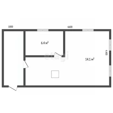 Дом в Ленинградская область, Лужский район, Мшинское с/пос, Мшинская ...