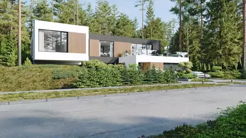 Дом в Ленинградская область, Выборгский район, Первомайское с/пос, ...