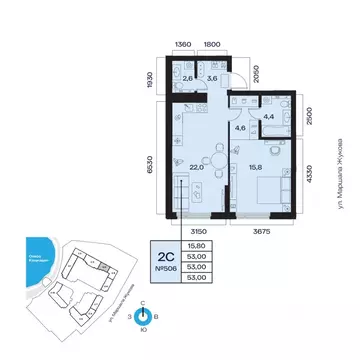 2-к кв. Башкортостан, Уфа Сипайлово жилрайон, Атлантис жилой комплекс ...
