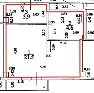 Квартира-студия: Ульяновск, микрорайон Новый Город, проспект Ливанова, ...