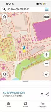 Участок в Московская область, Одинцовский городской округ, д. Крюково  ...