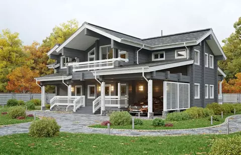 Дом в Ленинградская область, Всеволожский район, Куйвозовское с/пос, ...