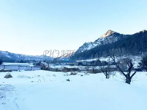 Участок в Алтай, Чемальский район, Узнезинское с/пос, с. Узнезя ул. ...