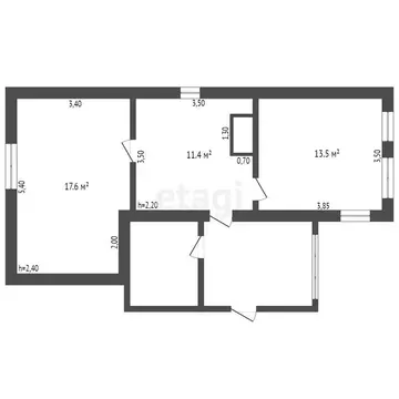 Дом в Кемерово, Индустриальная улица (80 м)