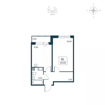 1-к кв. Ленинградская область, Всеволожский район, Заневское городское ...