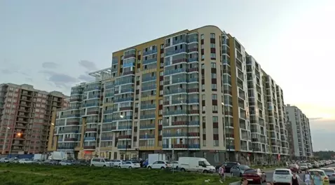 2-к кв. Ленинградская область, Всеволожский район, пос. Бугры бул. ...