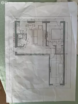 3-комнатная квартира: Махачкала, проспект Гамидова, 59А (60 м)