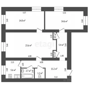 3-к кв. Башкортостан, Стерлитамак Первомайский мкр, ул. Ломоносова, 36 ...