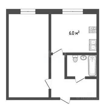 1-к кв. Московская область, Талдом ул. Мичурина, 1 (28.3 м)