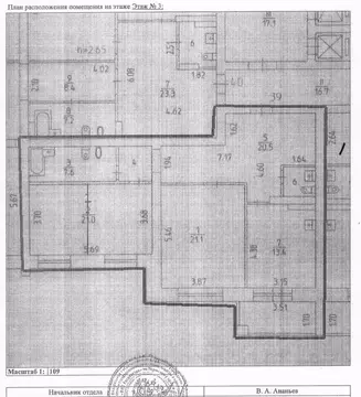 3-к кв. Пермский край, Пермь ул. Пушкина, 109 (89.0 м)