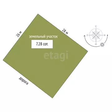 Дом в Витязево, Интернациональная улица (229 м)