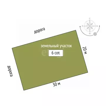 Участок в Крым, Симферополь ул. Чесменская (6.0 сот.)