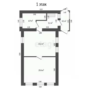 Дом в Тюменская область, Тюмень Актюбинский пер. (92 м)