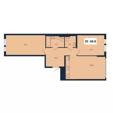 2-к кв. Ростовская область, Ростов-на-Дону Северный мкр, ул. ...