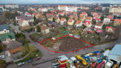 Участок в Калининградская область, Калининград Старокаменный пер. ...