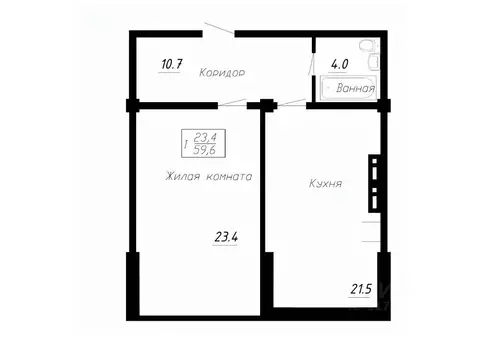 1-к кв. Ставропольский край, Ессентуки  (59.6 м)