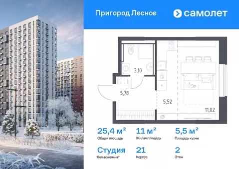 Студия Московская область, Ленинский городской округ, Мисайлово пгт, ...