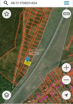 Участок в Курская область, Курский район, Рышковский сельсовет, д. ...