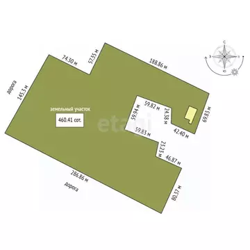 Склад в Тамбовская область, Рассказовский муниципальный округ, с. ...