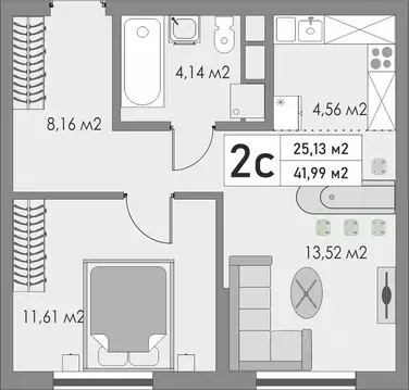 2-к кв. Оренбургская область, Оренбург Аренда мкр, Металлист жилой ...