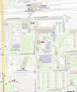 Помещение свободного назначения в Москва ул. 2-я Марьиной рощи, 20 (17 ...