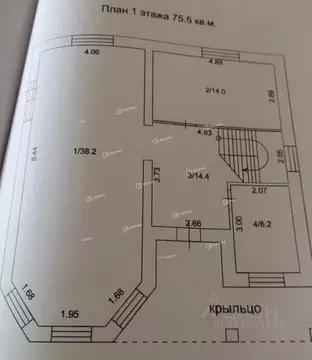Дом в Тульская область, Тула городской округ, д. Хопилово, Восточный ...