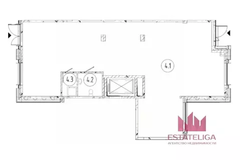 Помещение свободного назначения в Москва ул. Петра Кончаловского, 7к3 ...
