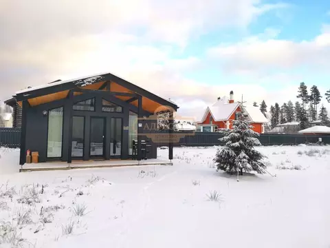 Дом в Ленинградская область, Всеволожский район, Агалатовское с/пос, ...
