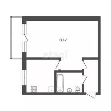 1-к кв. Мордовия, Саранск просп. 60 лет Октября, 47 (31.0 м)