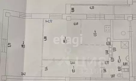 2-к кв. Пермский край, Пермь Хабаровская ул., 66 (61.2 м)