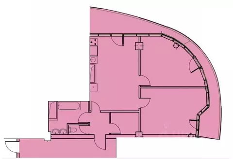 2-к кв. Краснодарский край, Сочи Курортный просп., 108 (100.6 м)