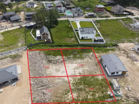 Участок в Ленинградская область, Всеволожский район, Бугровское ...