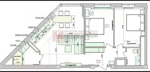 3-к кв. Белгородская область, Старый Оскол Космос мкр, 11 (70.3 м)