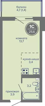 Студия Пермский край, Пермь ш. Космонавтов, 309Ак1 (25.6 м)