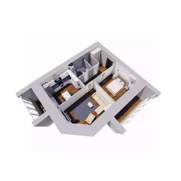 2-к кв. Амурская область, Благовещенск ул. Островского, 116 (60.5 м)