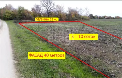 Участок в Краснодарский край, Славянский район, Петровское с/пос, ...