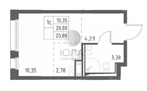 Студия Ленинградская область, Мурино Всеволожский район, просп. ...