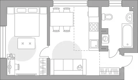 2-к кв. Башкортостан, Уфа Зеленая Роща жилрайон, Лесная Симфония жилой ...