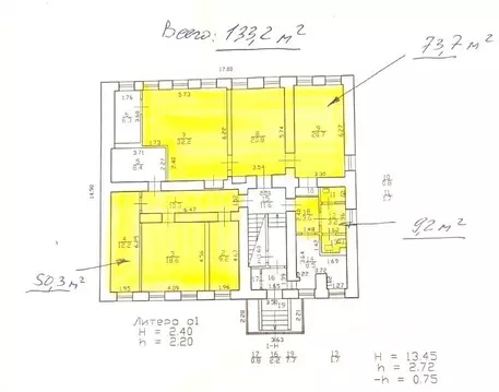 Офис в Санкт-Петербург Республиканская ул., 8А (133 м)