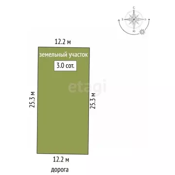 Участок в Крым, Симферопольский район, Добровское с/пос, Яблонька СНТ  ...
